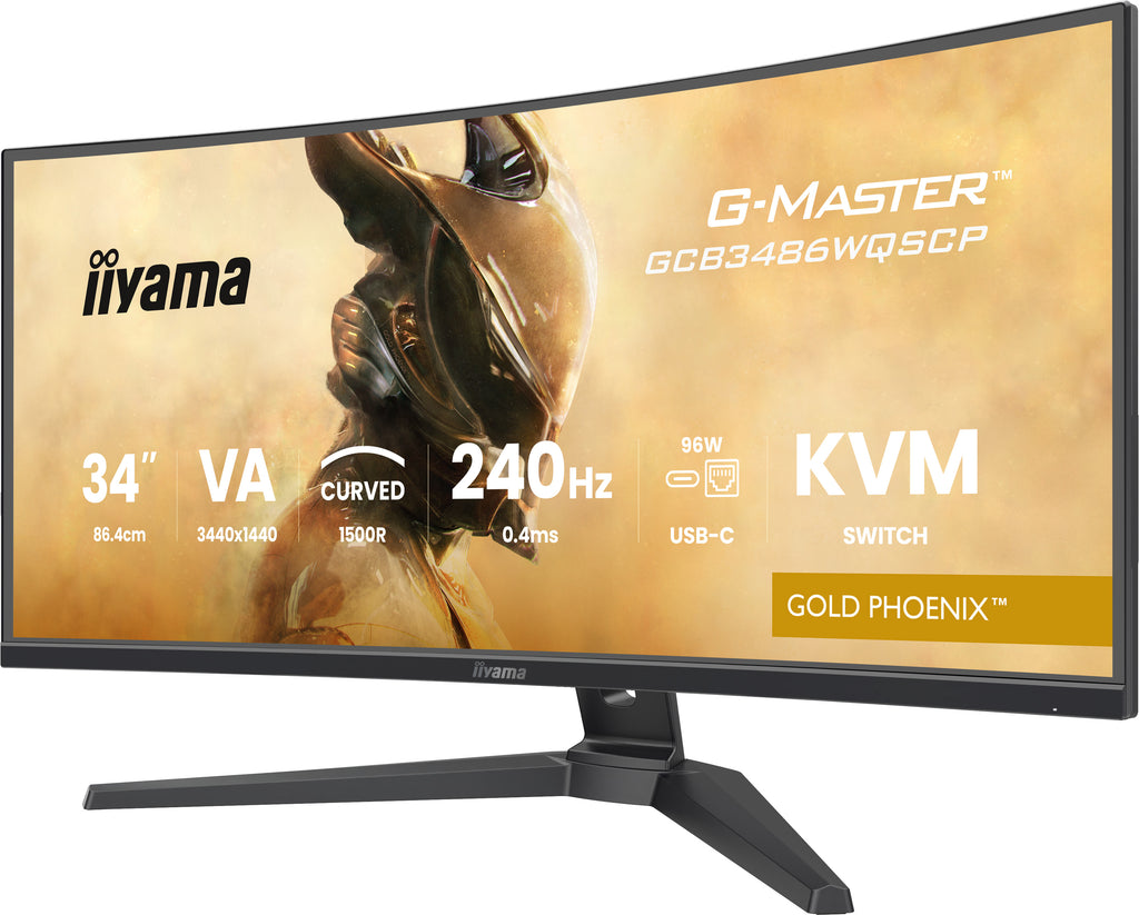 IIYAMA G-MASTER Gold Phoenix 34" 240Hz UWQHD - Écran Gaming