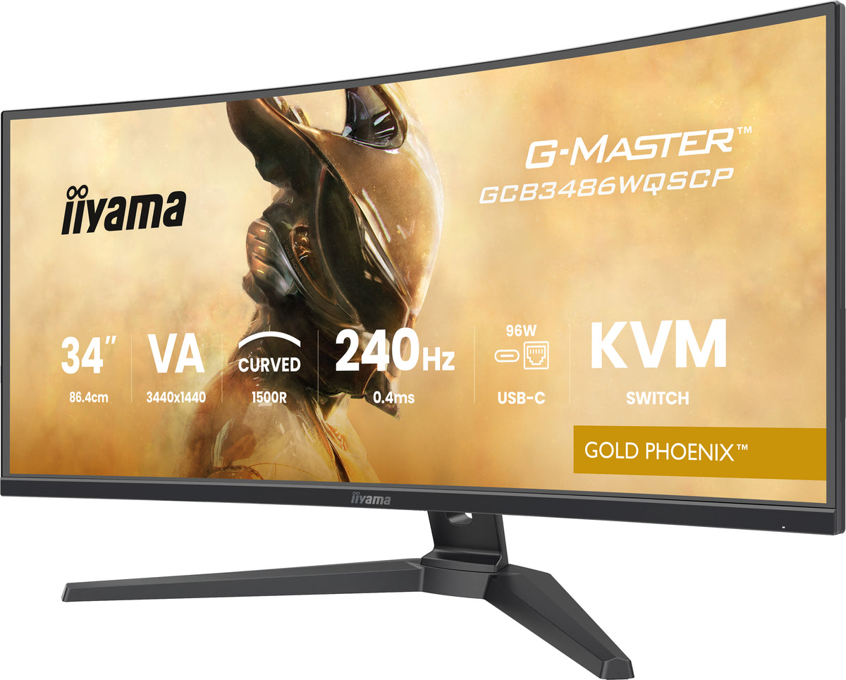 IIYAMA G-MASTER Gold Phoenix 34" 240Hz UWQHD - Écran Gaming