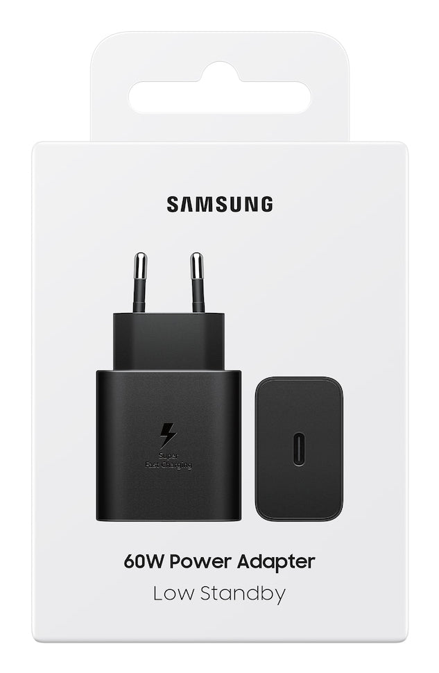 Adaptateur secteur Samsung 60W USB-C noir - Charge rapide