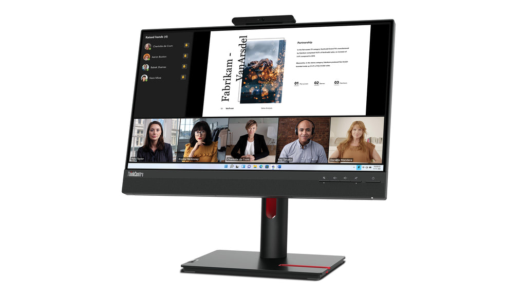 Écran tactile Lenovo 22" Full HD - IPS - HDMI/DisplayPort