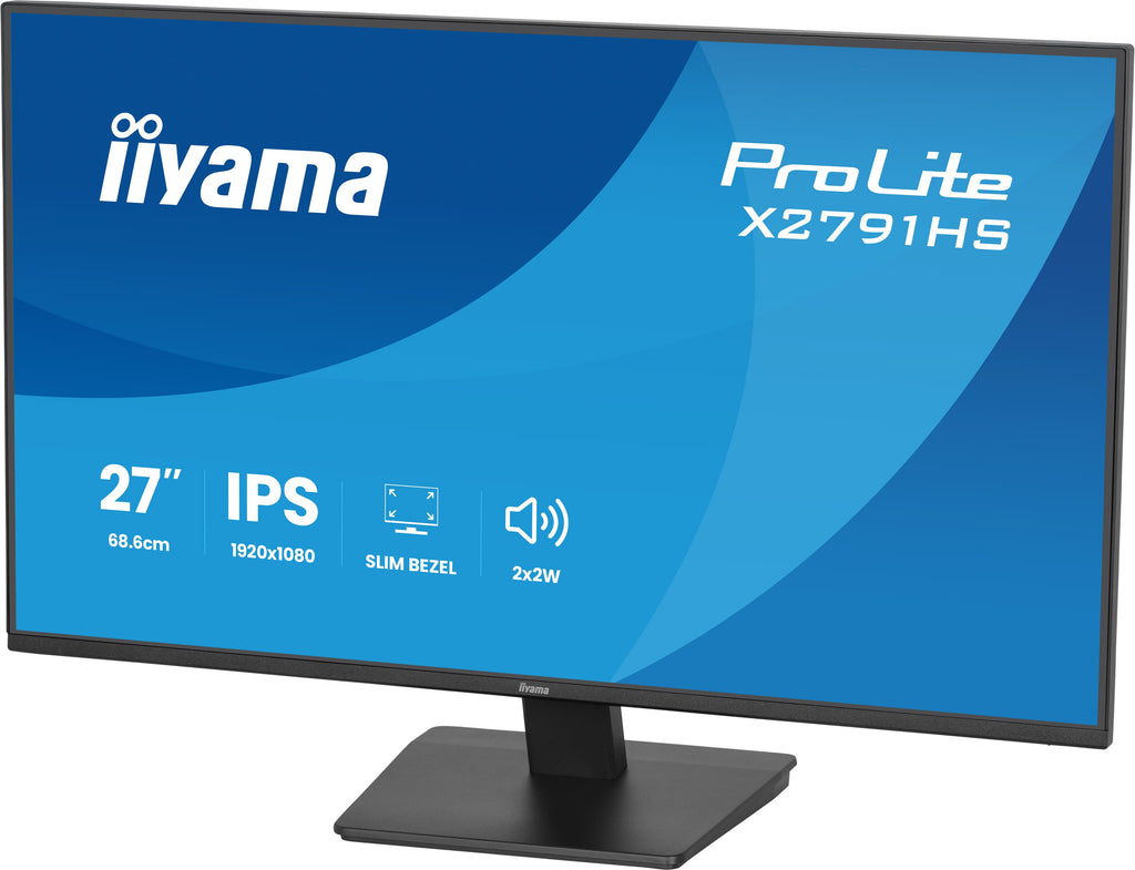 Écran LED IIYAMA 27" Full HD 120 Hz - ProLite X2791HS-B1