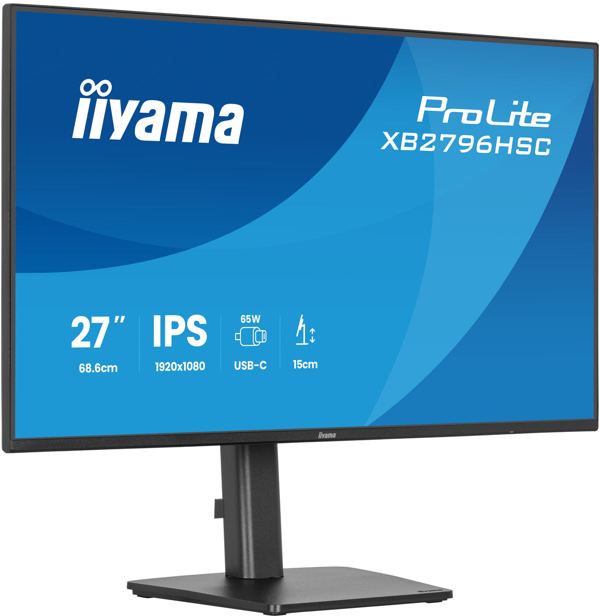 Écran gaming IIYAMA 27" Full HD 144Hz IPS noir