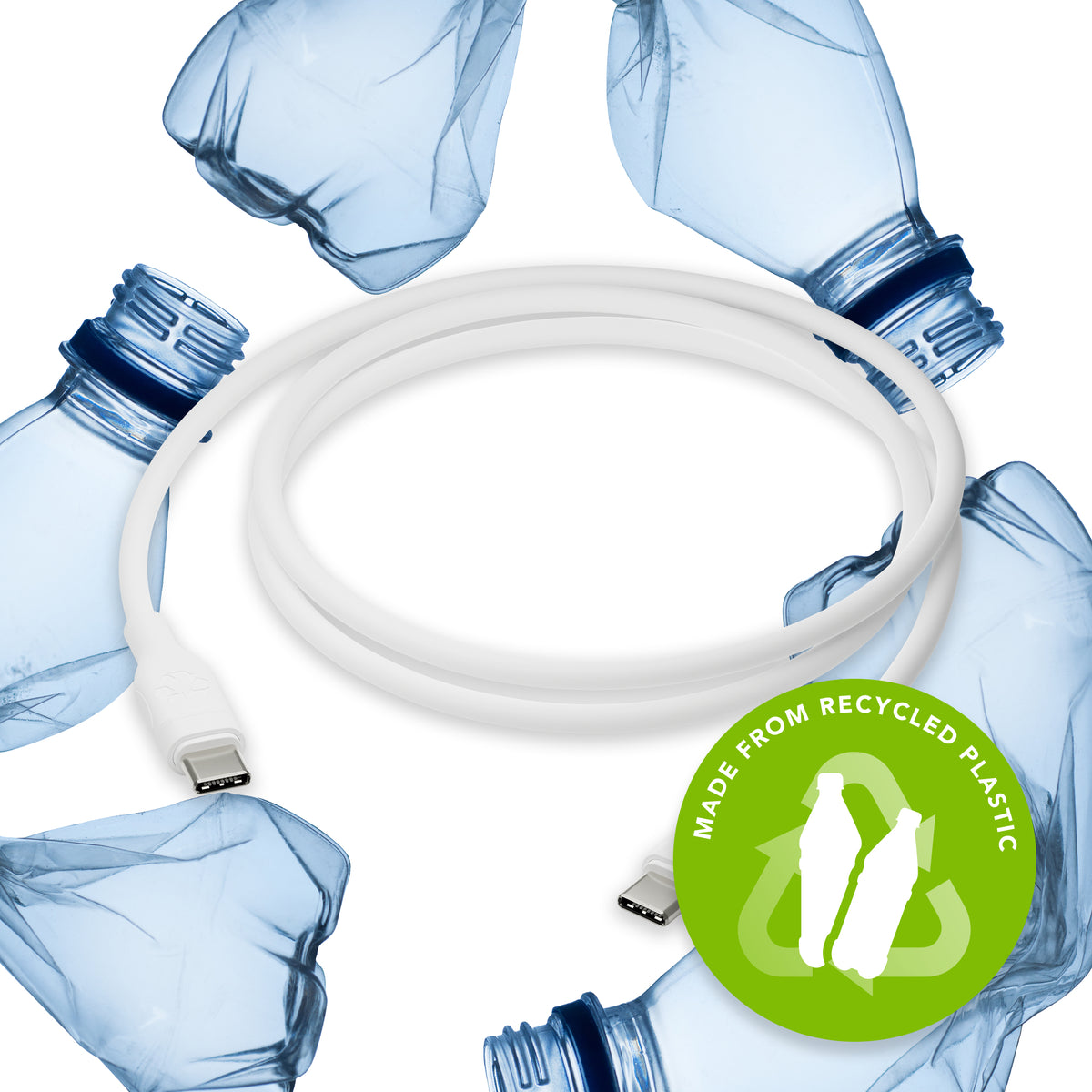 Câble USB-C 100W 1.2m recyclé - DBRAMANTE1928