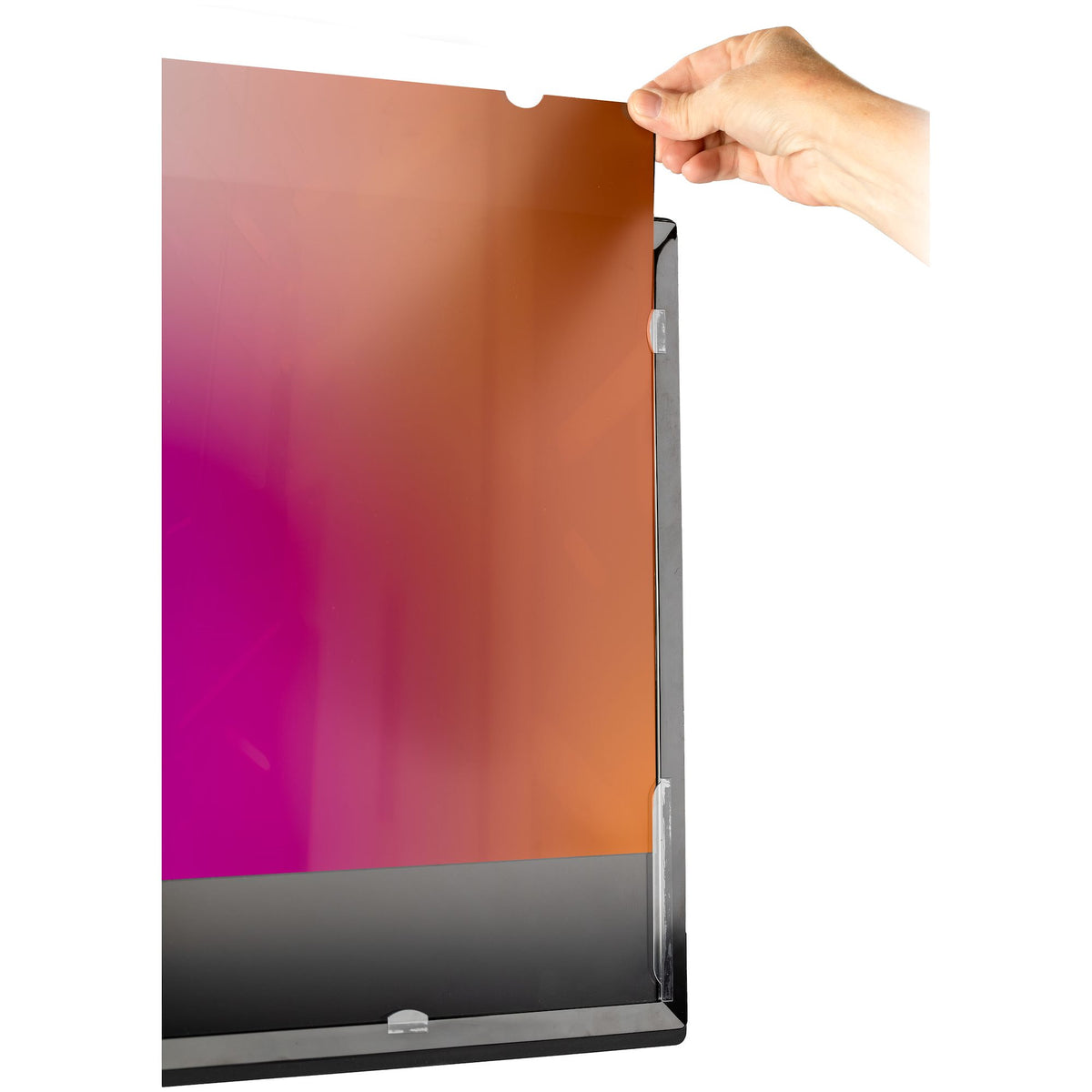 Filtre anti-indiscrétion 24" noir-or StarTech - Confidentialité garantie