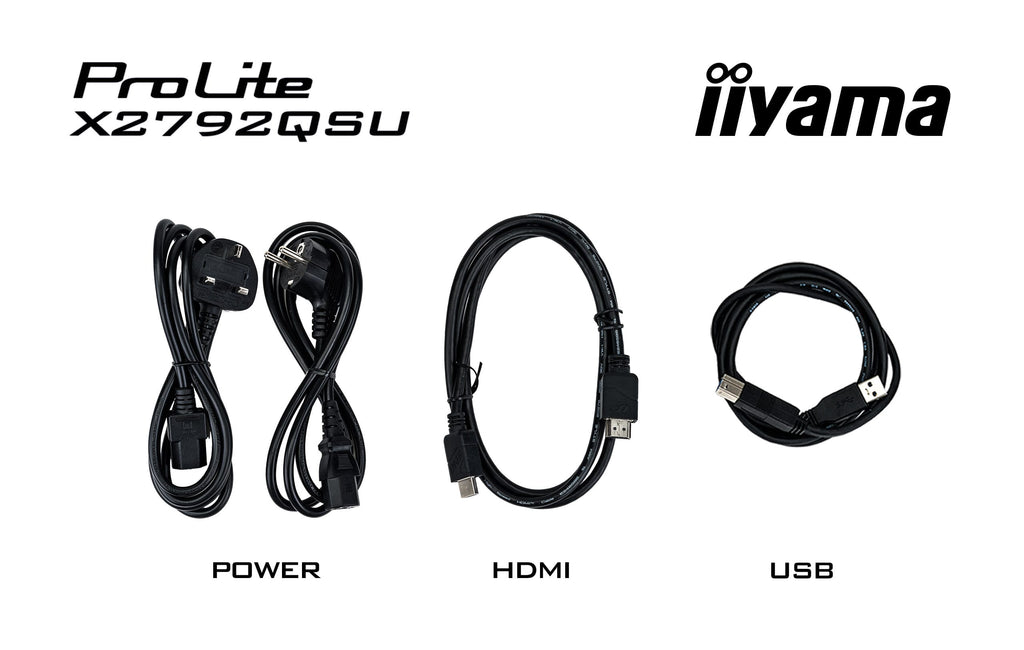 Écran LED 27" WQHD IPS iiyama ProLite X2792QSU-B1