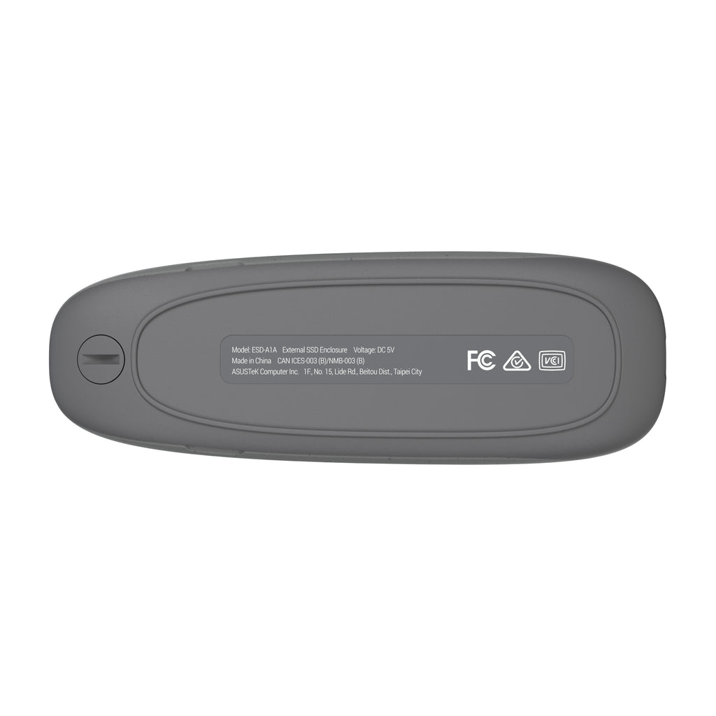 Boîtier externe ASUS Cobble M.2 NVMe USB-C 3.2 gris