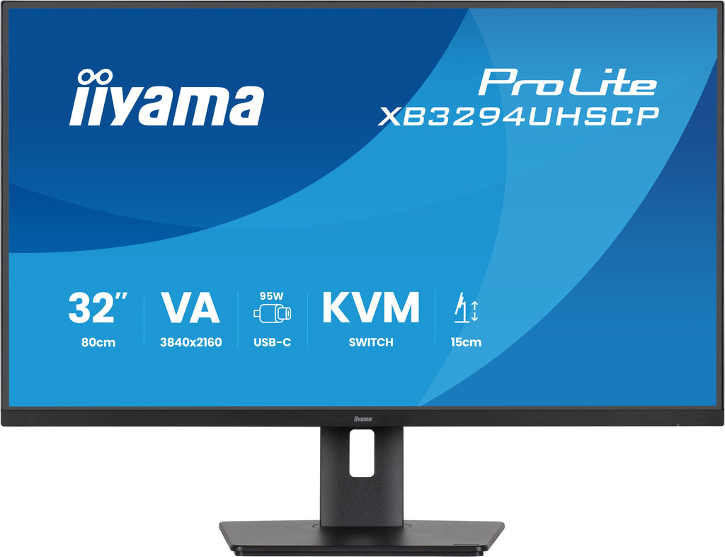 Écran 4K IIYAMA ProLite XB3294UHSCP-B1 31.5"