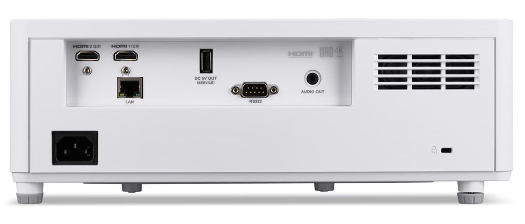 Projecteur Acer PL6820 5500 lumens 4K DLP laser blanc