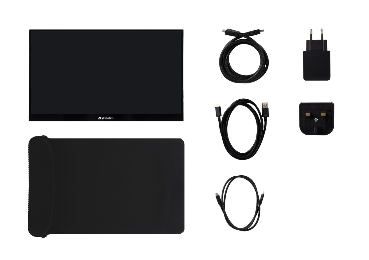 Moniteur tactile portable Verbatim 14" Full HD - USB-C HDMI