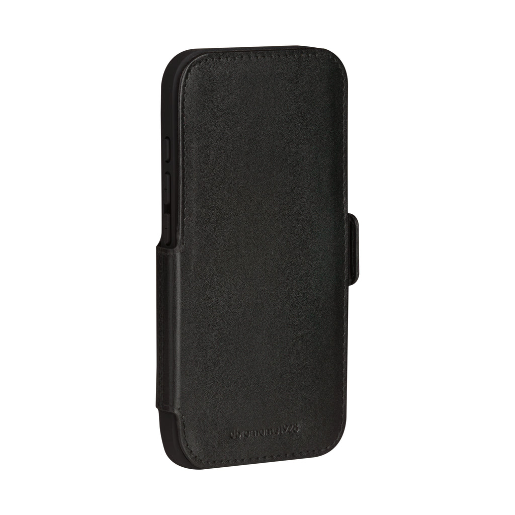 Étui cuir iPhone 17 Pro noir - DBRAMANTE1928