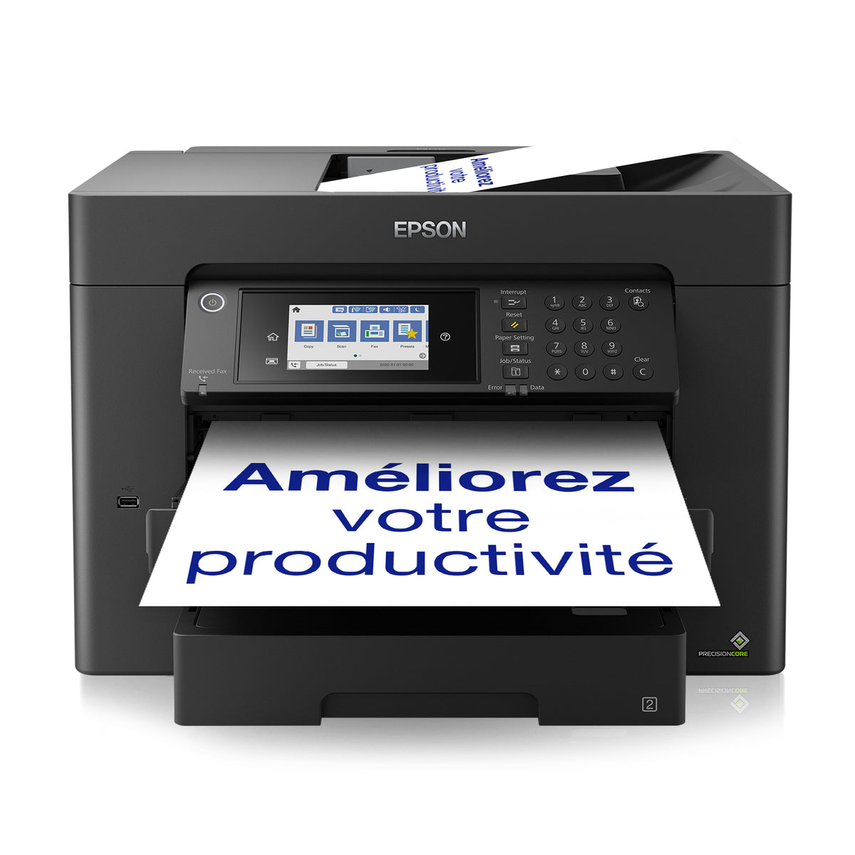 Imprimante A3 couleur Epson WF-7840DTWF - Jet d'encre pro