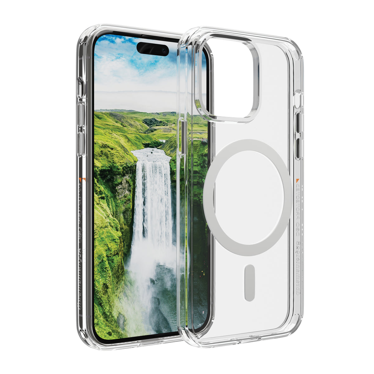 Coque iPhone 15 Pro Max MagSafe D3O transparente