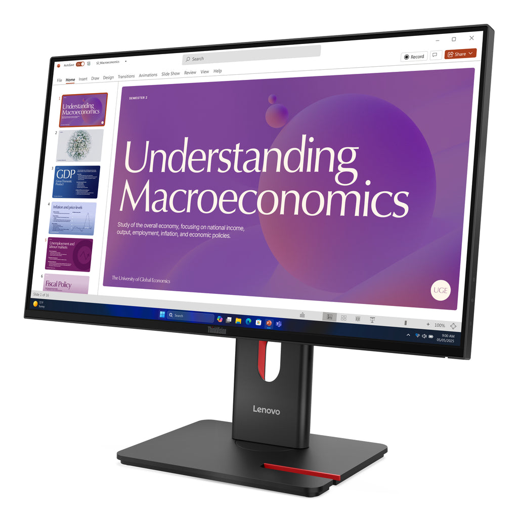 Écran Lenovo ThinkVision T24d-40 24" Full HD 120Hz IPS