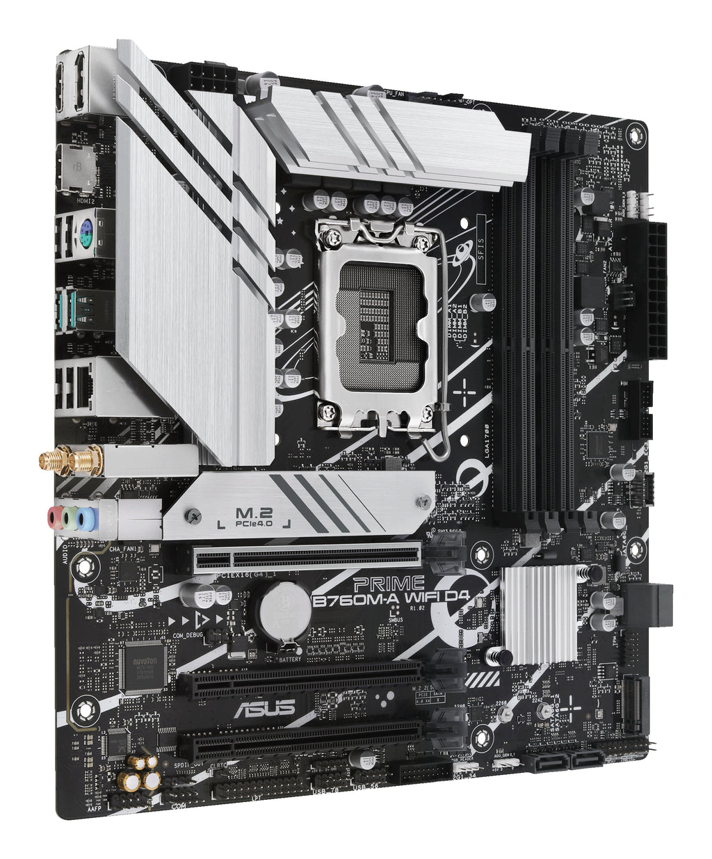 ASUS PRIME B760M-A WIFI D4 - Carte-mère micro ATX LGA1700