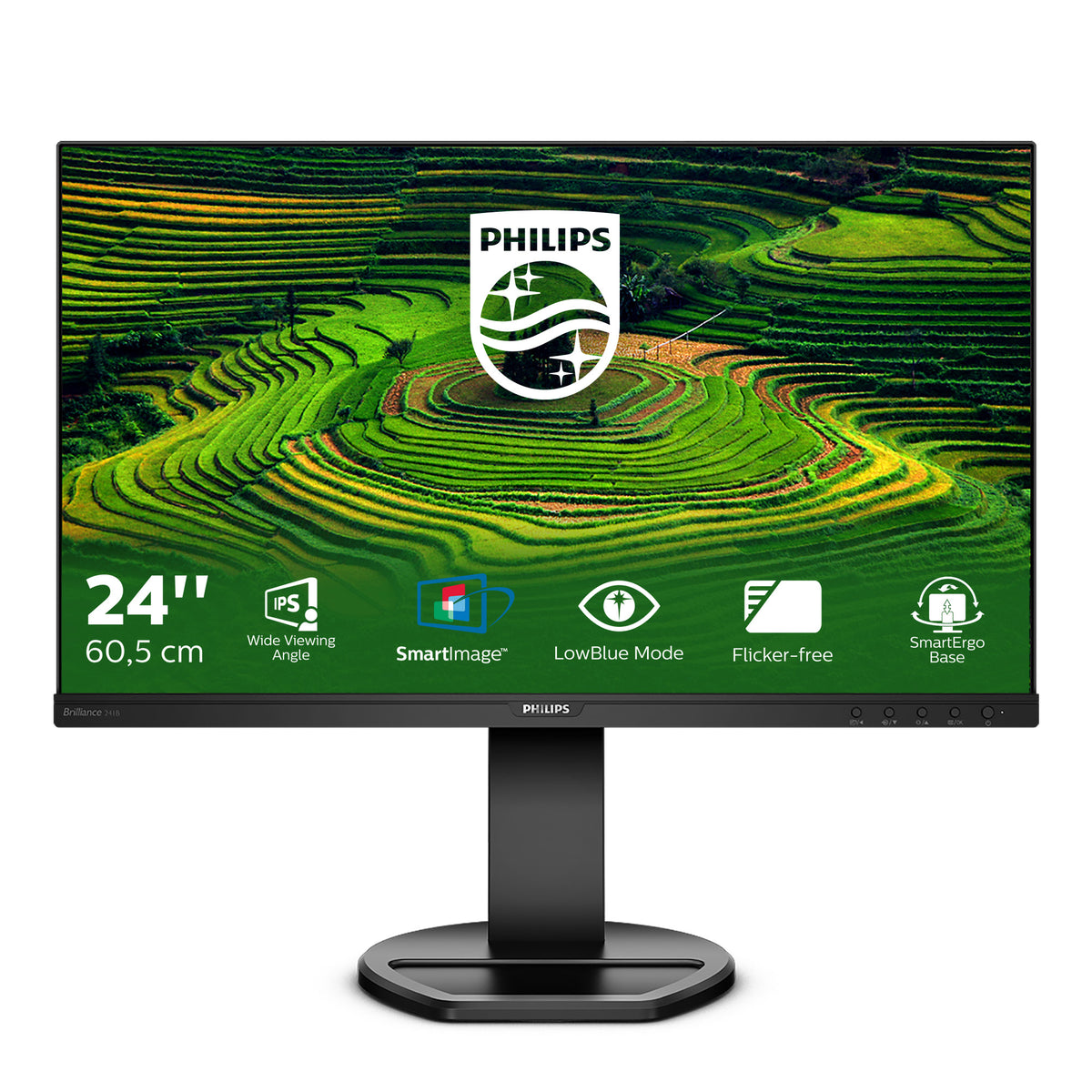 Philips 24" Écran LED Full HD IPS - 241B8QJEB