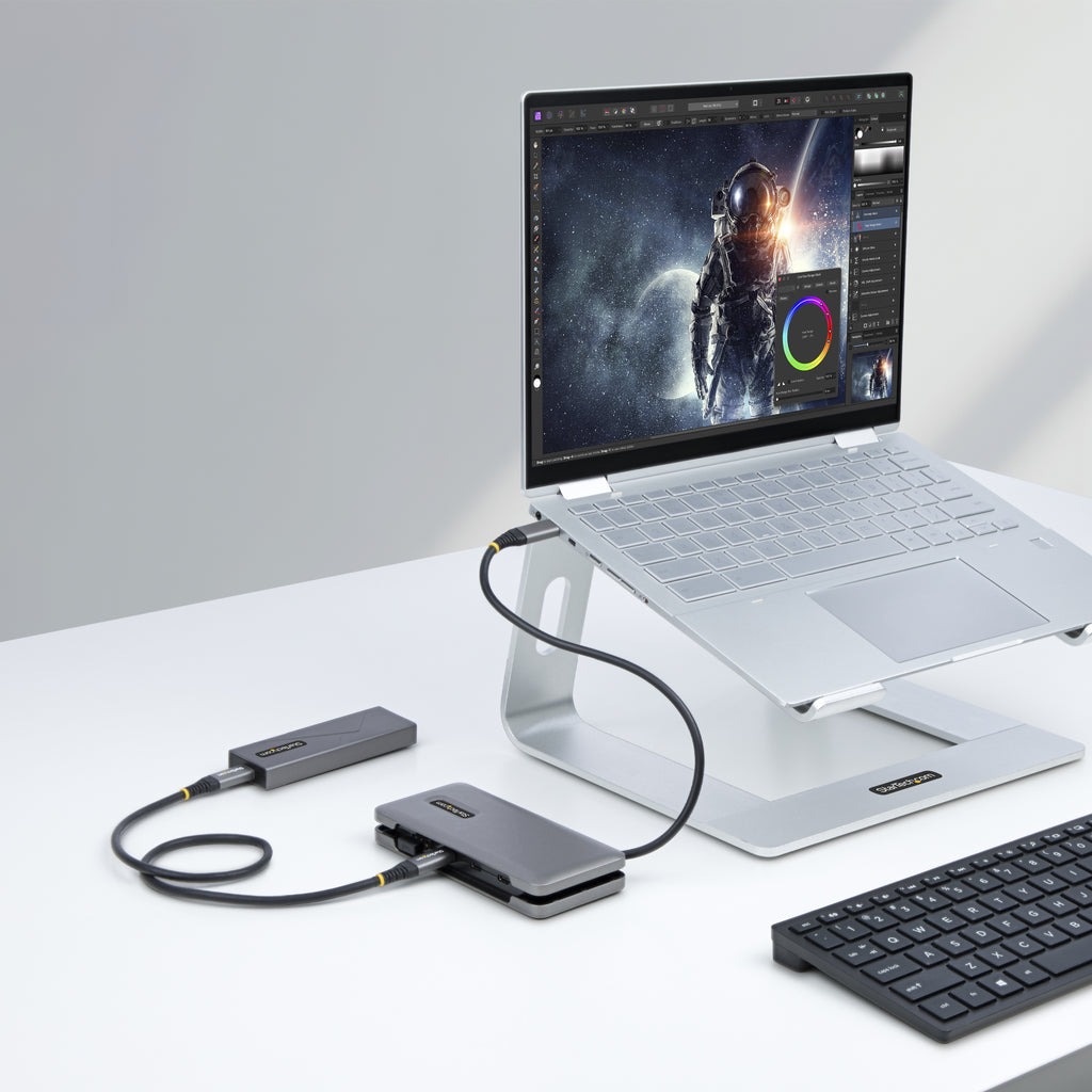 Adaptateur USB 3.1 10 Gbps 4 ports StarTech