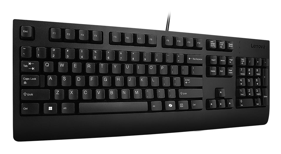Clavier Lenovo Preferred Pro II full size AZERTY noir boîtier marron