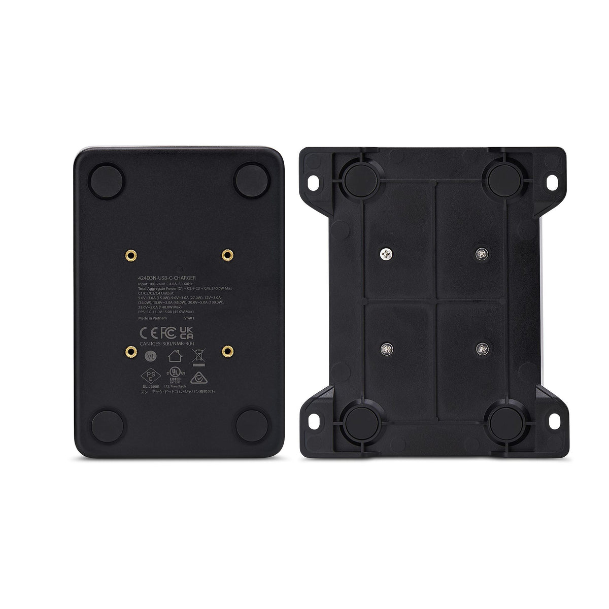 Adaptateur secteur 240W USB-C 4 ports STARTECH