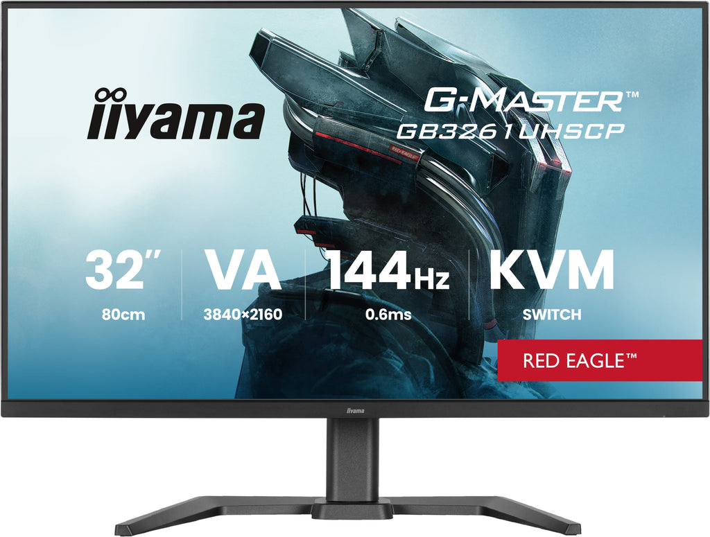 Écran Gaming IIYAMA 32" 4K 144Hz HDR10
