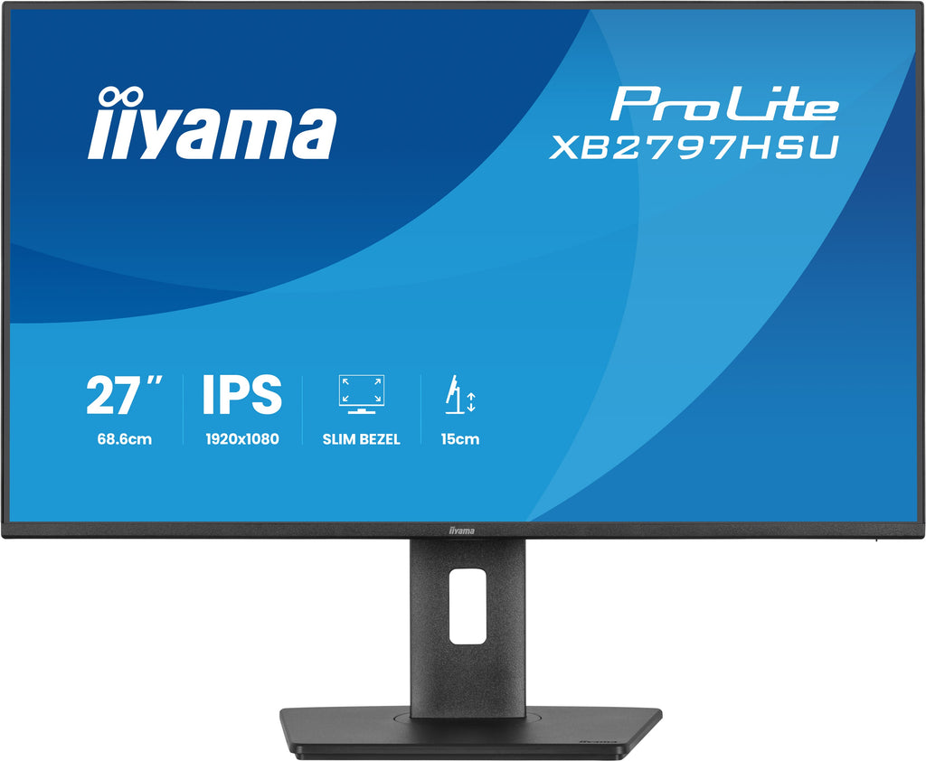 Écran LED 27" Full HD 120Hz IPS - iiyama ProLite XB2797HSU-B1