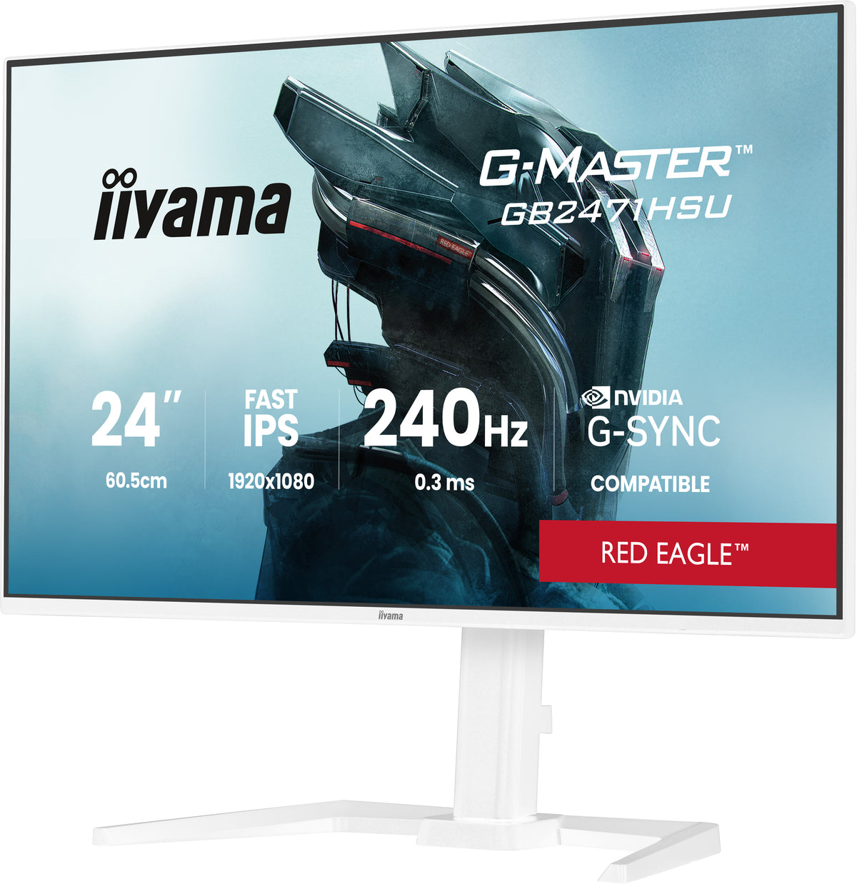IIYAMA G-MASTER Red Eagle 24" 240Hz - Écran Gaming