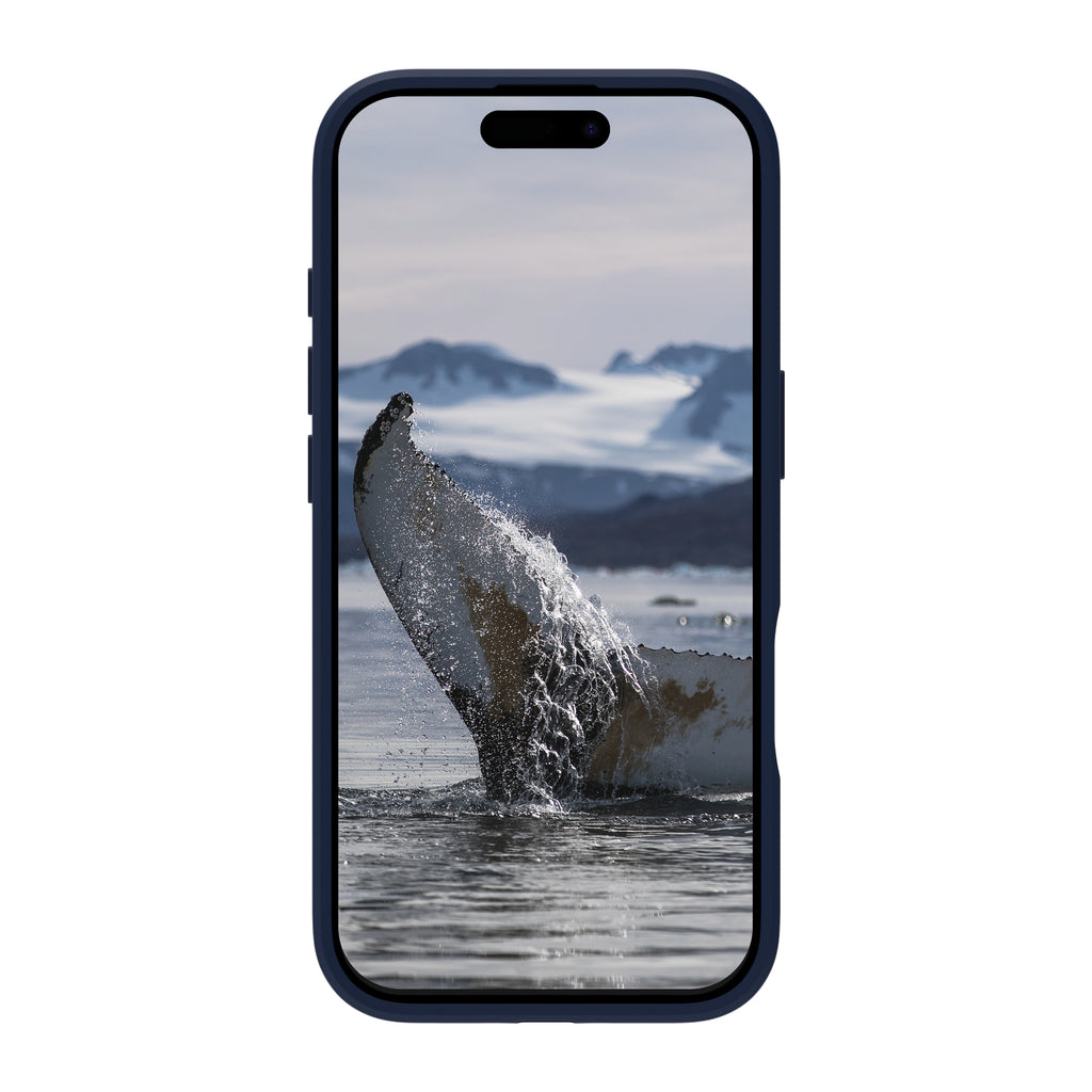 Coque iPhone 17 bleu Pacifique MagSafe DBRAMANTE1928