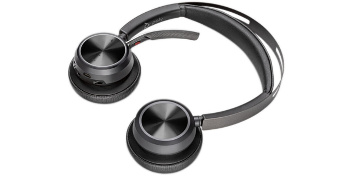 HP Poly Voyager Focus 2 : Micro-casque Bluetooth pro certifié Zoom