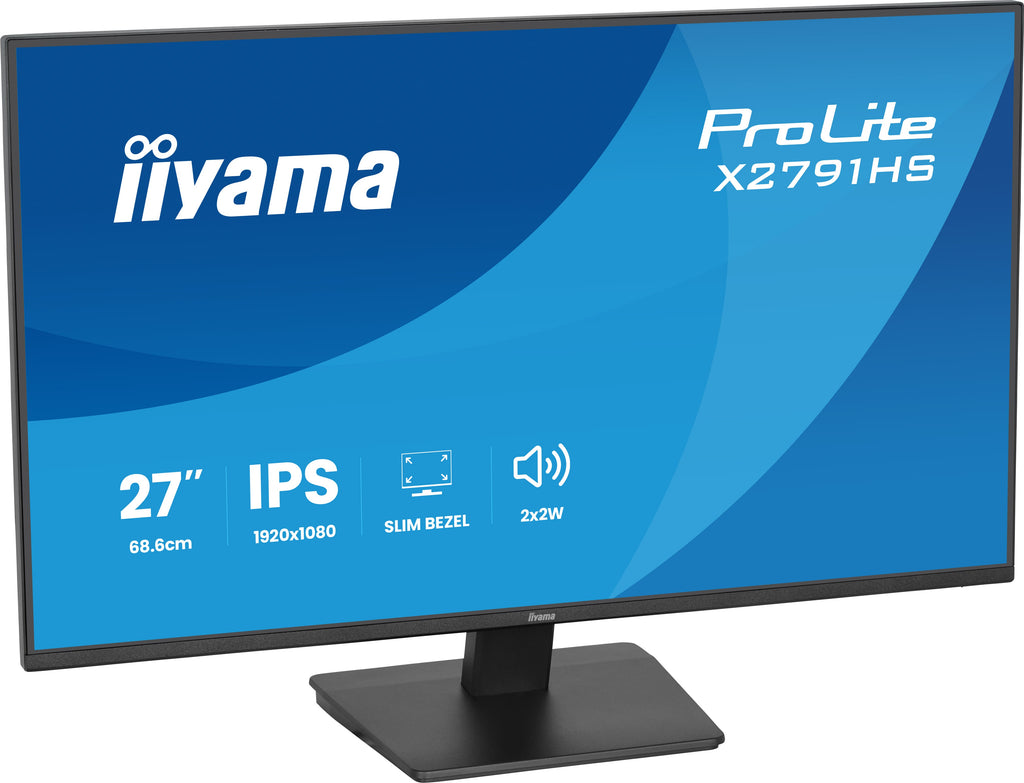 Écran LED IIYAMA 27" Full HD 120 Hz - ProLite X2791HS-B1