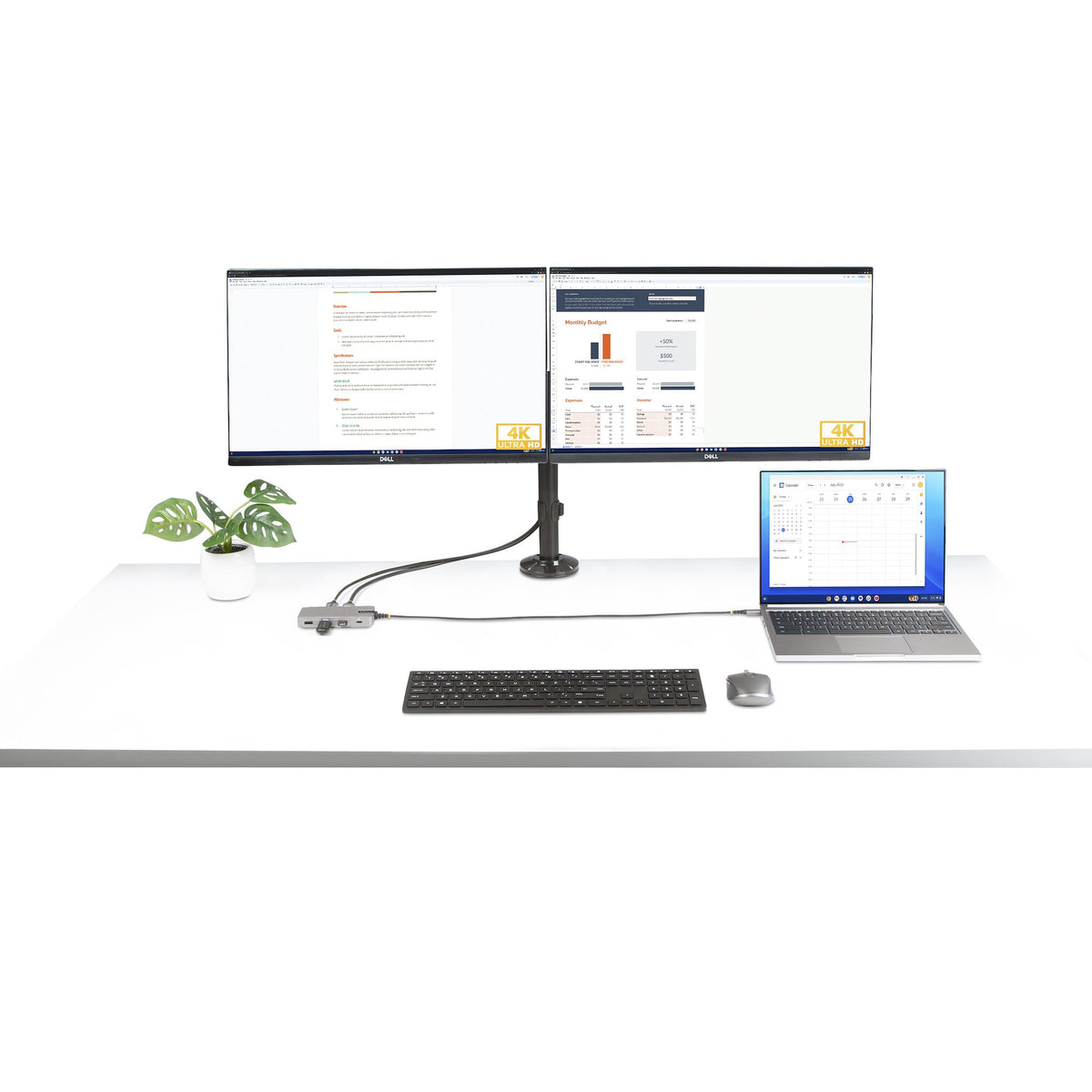 Station d'accueil USB-C 4K Thunderbolt 4 - STARTECH
