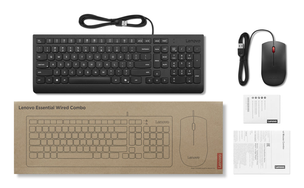 Clavier + souris Lenovo Essential pour ThinkPad T16 Gen 4 21QN