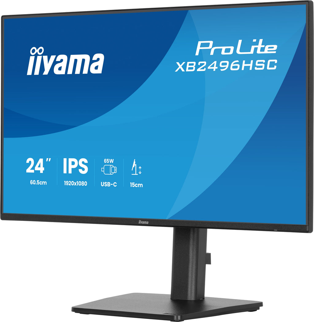 Écran LED IIYAMA 24" Full HD 144Hz - ProLite XB2496HSC-B1