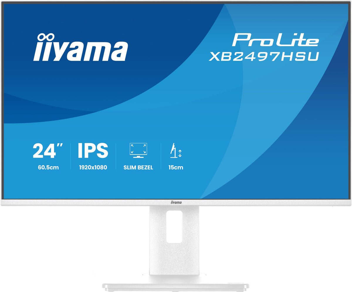 Écran LED IIYAMA 24" Full HD 120Hz IPS - ProLite XB2497HSU-W1