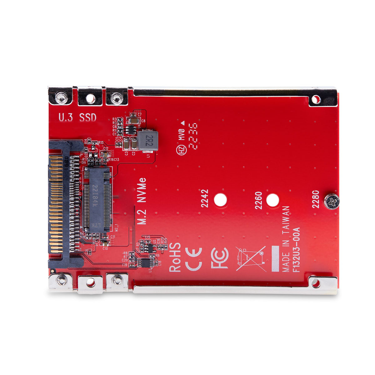 Adaptateur M.2 vers U.3 StarTech PCIe 4.0 - TAA
