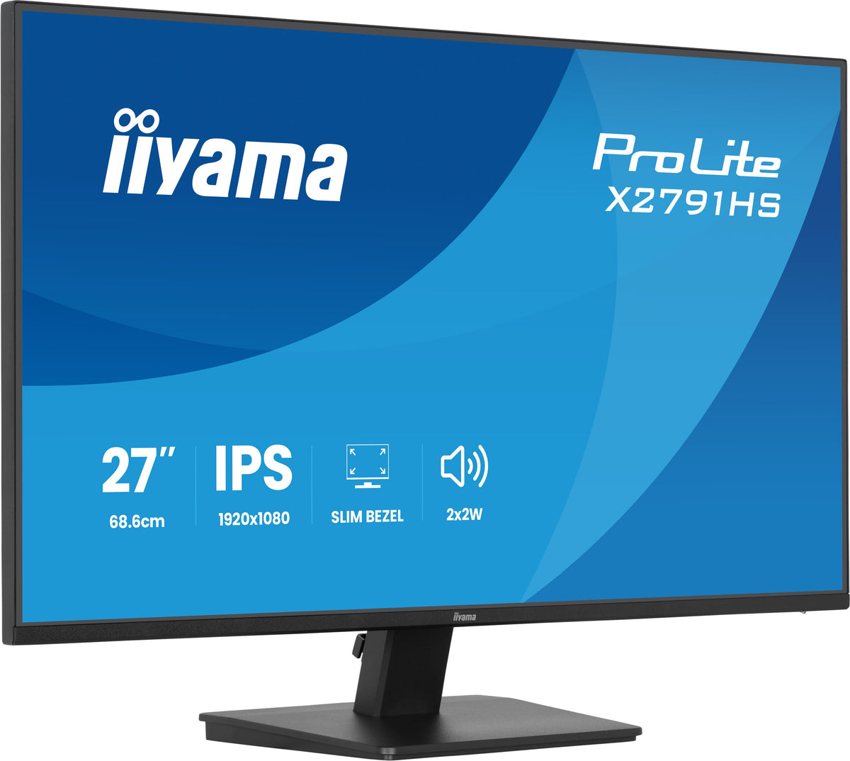 Écran LED IIYAMA 27" Full HD 120 Hz - ProLite X2791HS-B1