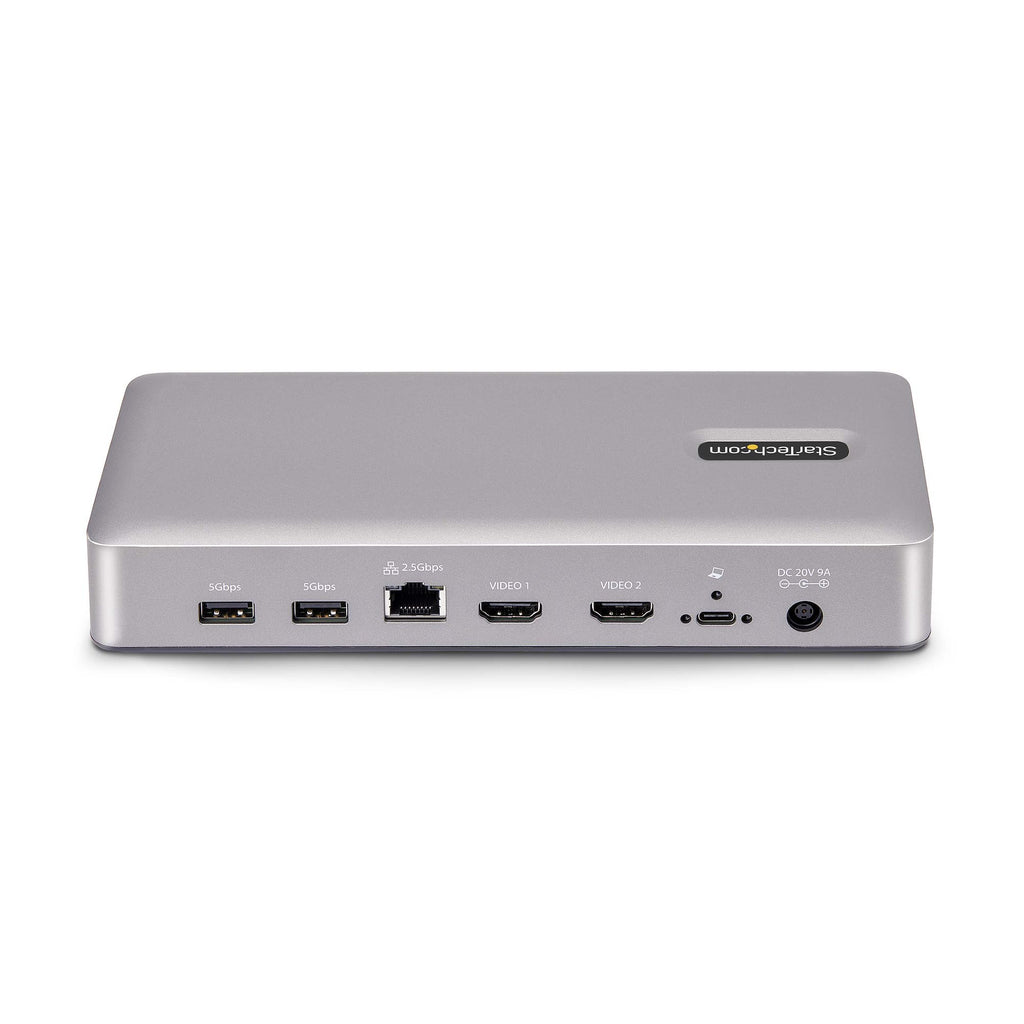 Station d'accueil USB4/Thunderbolt 4 - 2x HDMI 4K - 2.5GbE - 180W