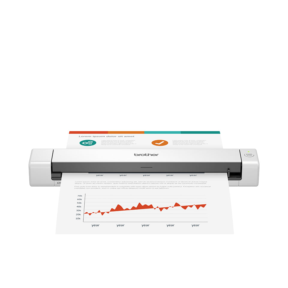 Brother DSmobile DS-640 Scanner portable 600 dpi USB 3.0