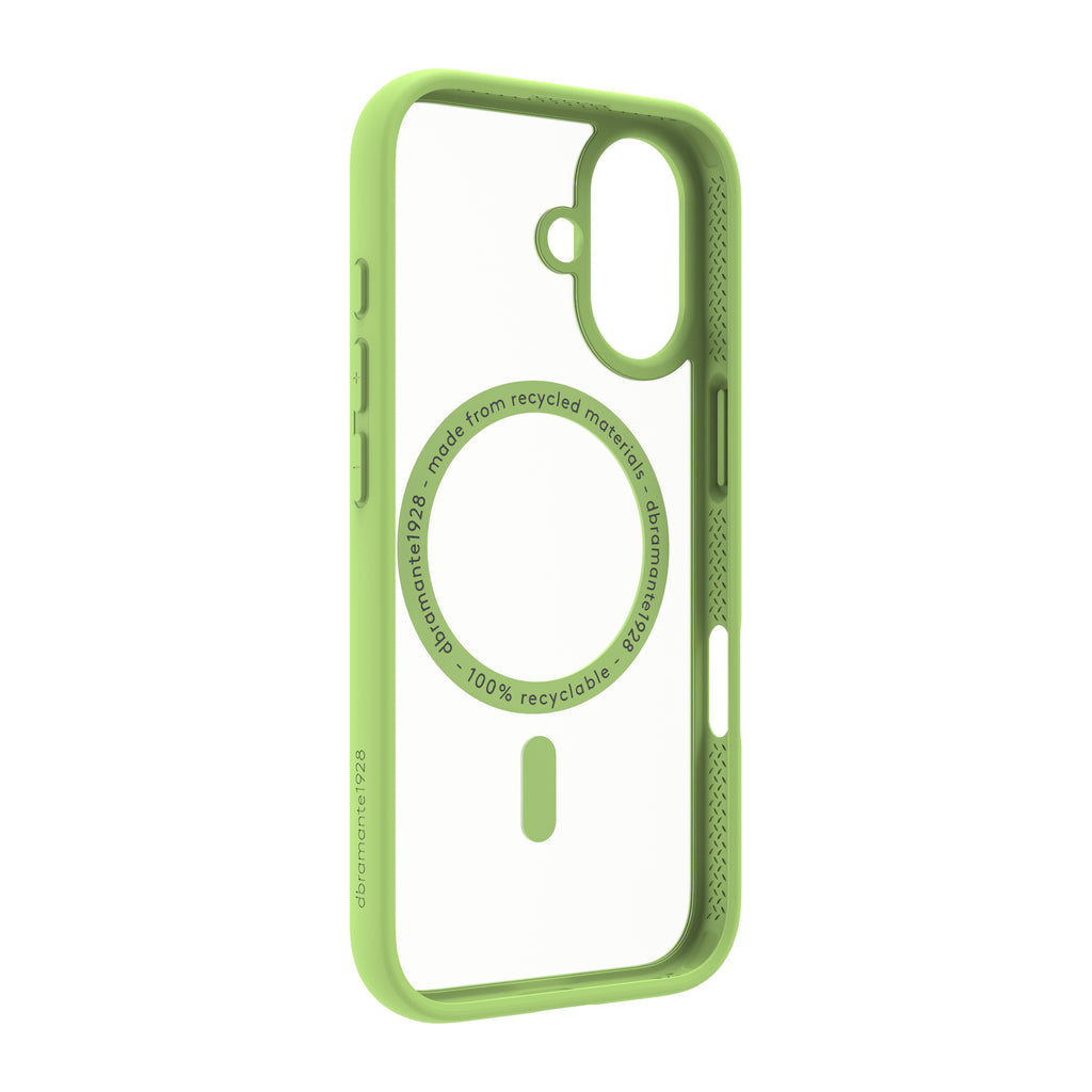 Coque iPhone 17 MagSafe vert pâle - DBRAMANTE1928