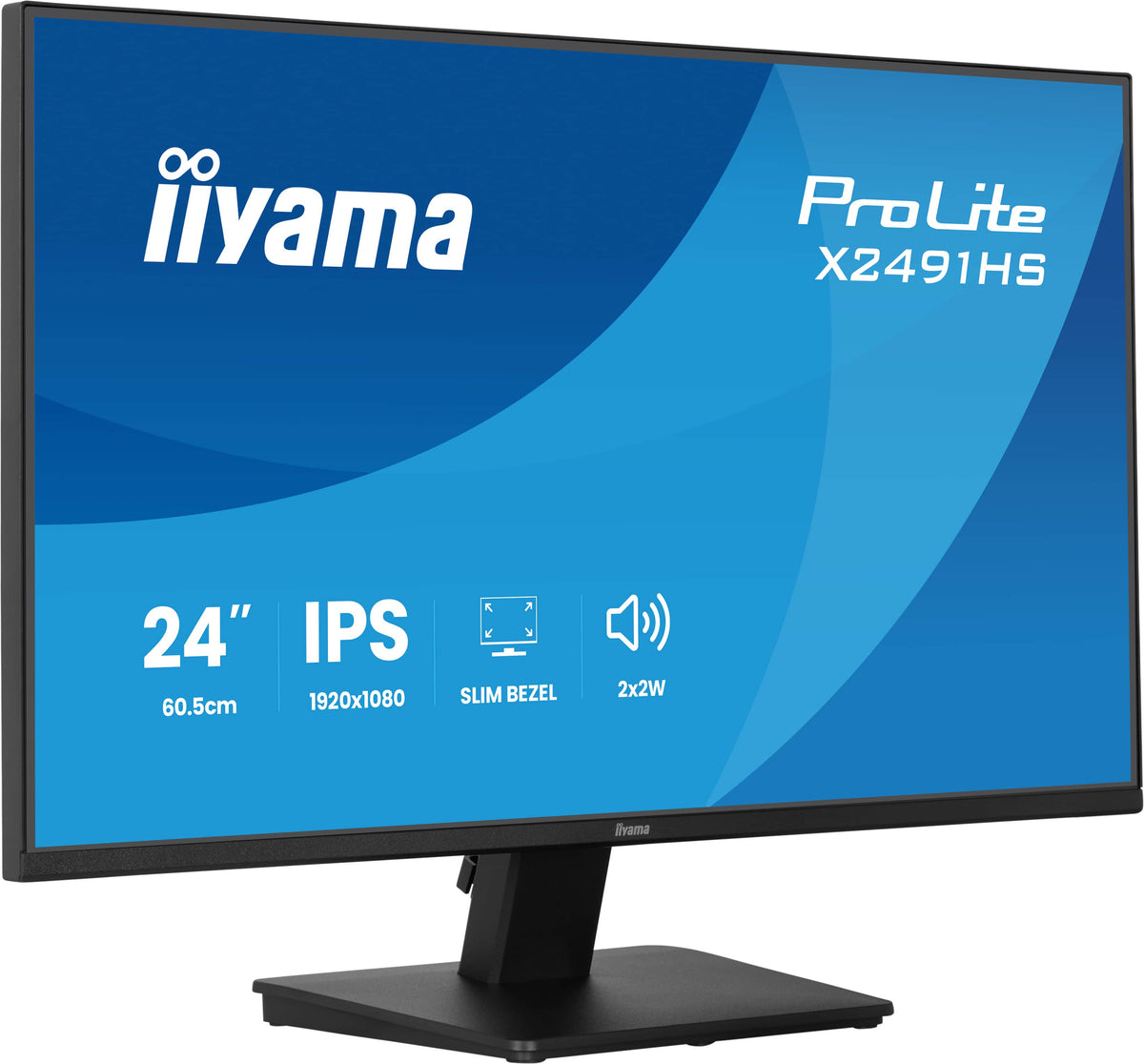 Écran LED IIYAMA 24" Full HD 120Hz IPS - ProLite X2491HS-B1