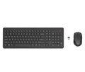 Ensemble clavier souris HP 330 sans fil 2.4 GHz noir