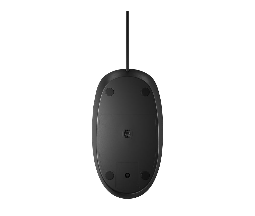 Souris HP 128 laser filaire noir - Précision pro