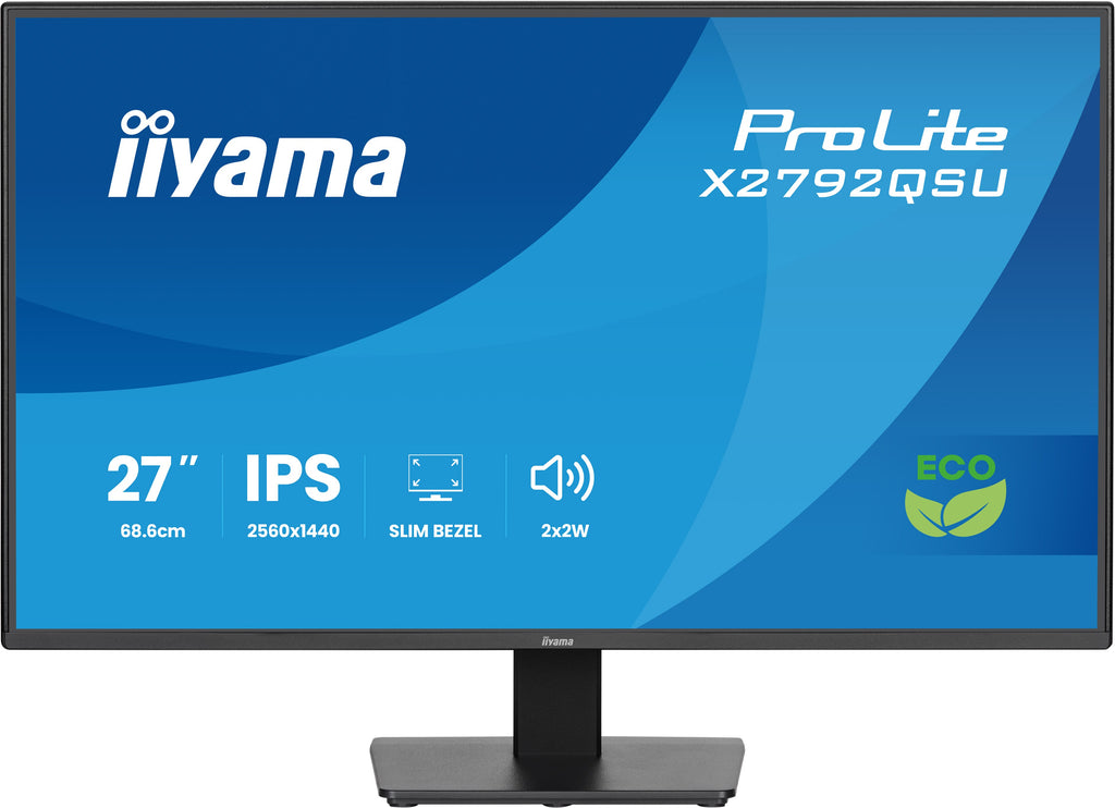 Écran LED 27" WQHD IPS iiyama ProLite X2792QSU-B1