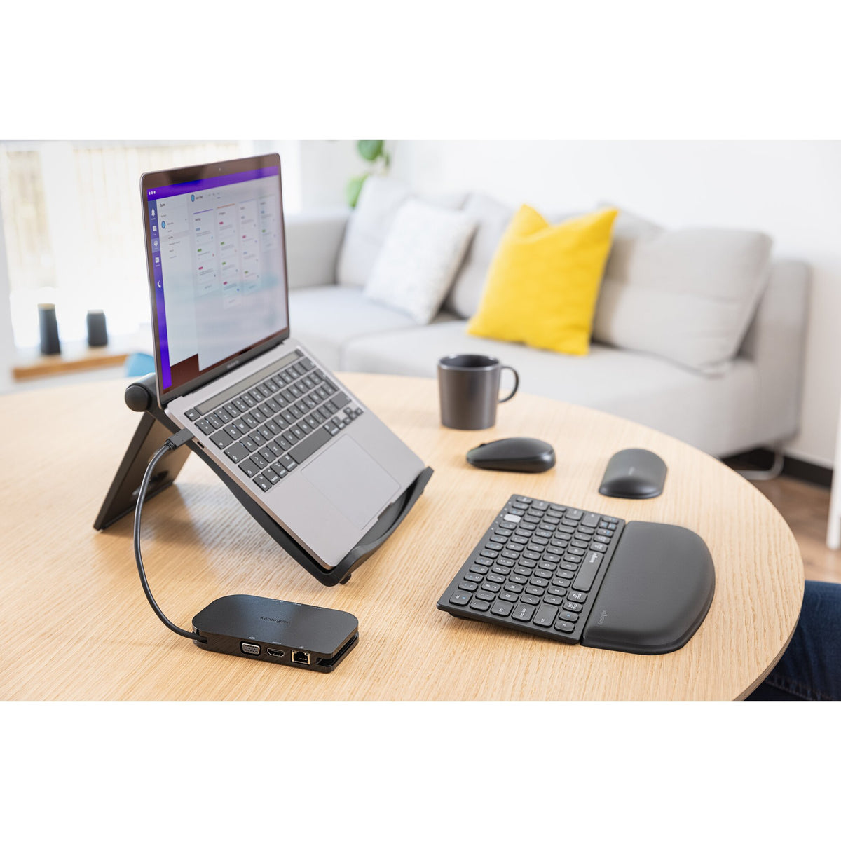 Tapis refroidissement portable 17" noir Kensington SmartFit