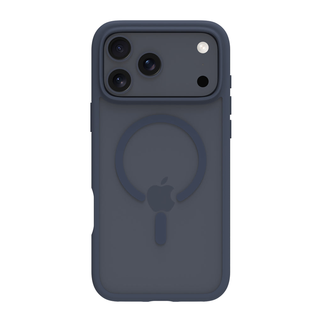 Coque iPhone 17 Pro Max MagSafe bleu transparent - DBRAMANTE1928