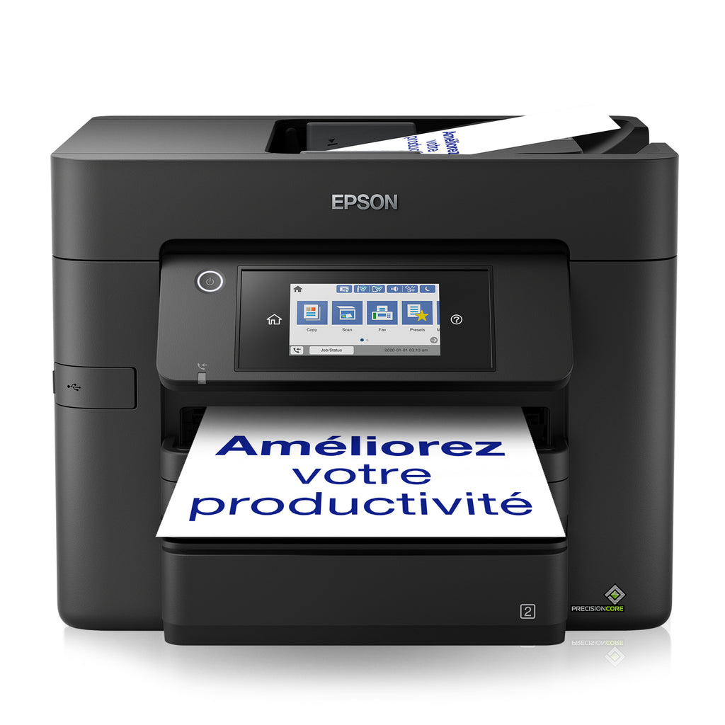 Imprimante Epson WF-4830DTWF - Multifonctions couleur 25 ppm