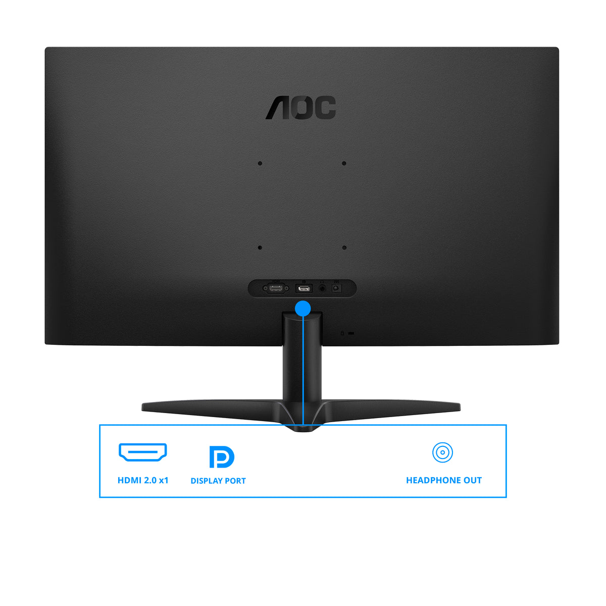 AOC Q27B36X - Moniteur 27" QHD 144Hz HDR10 Noir