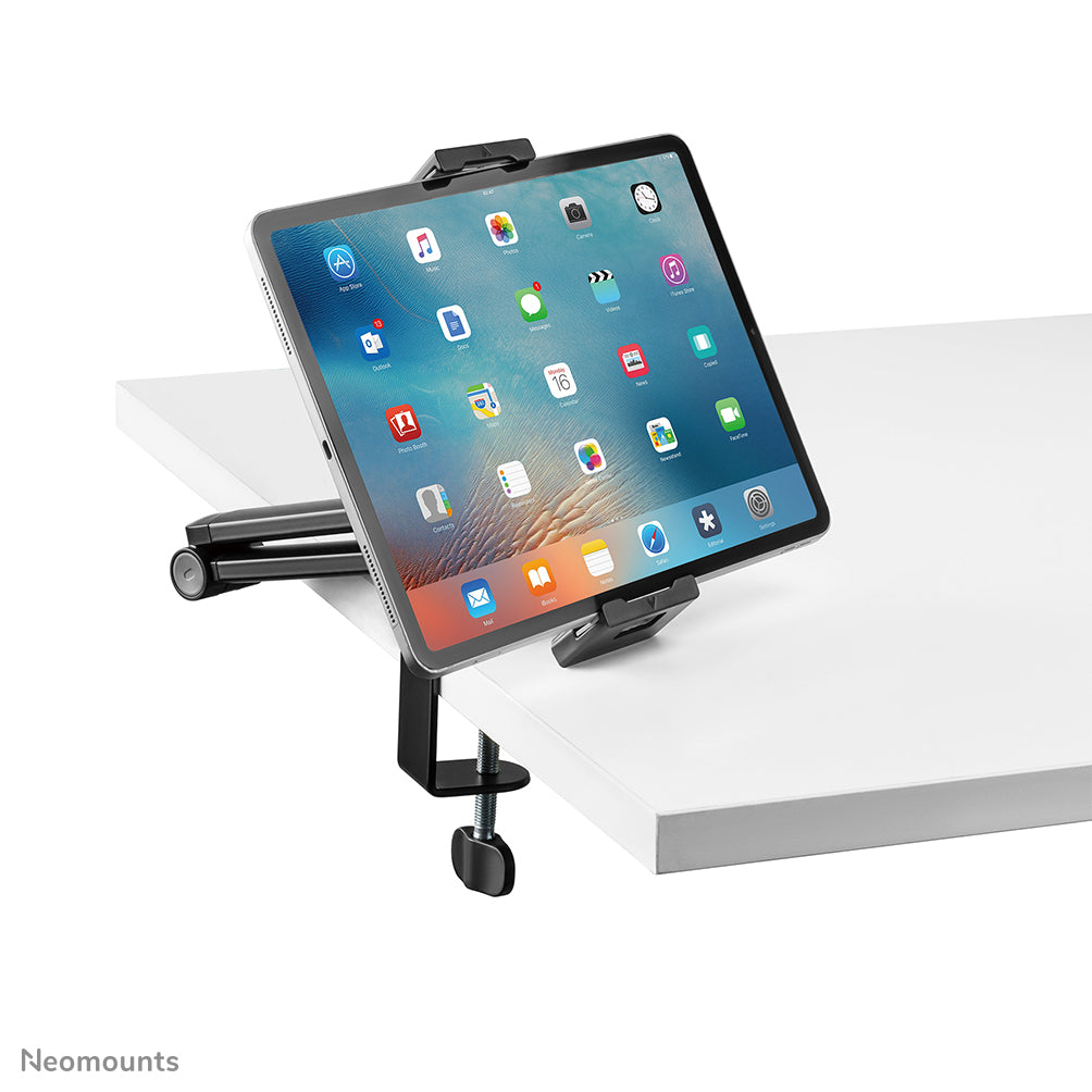 Kit montage tablette universel Neomounts noir