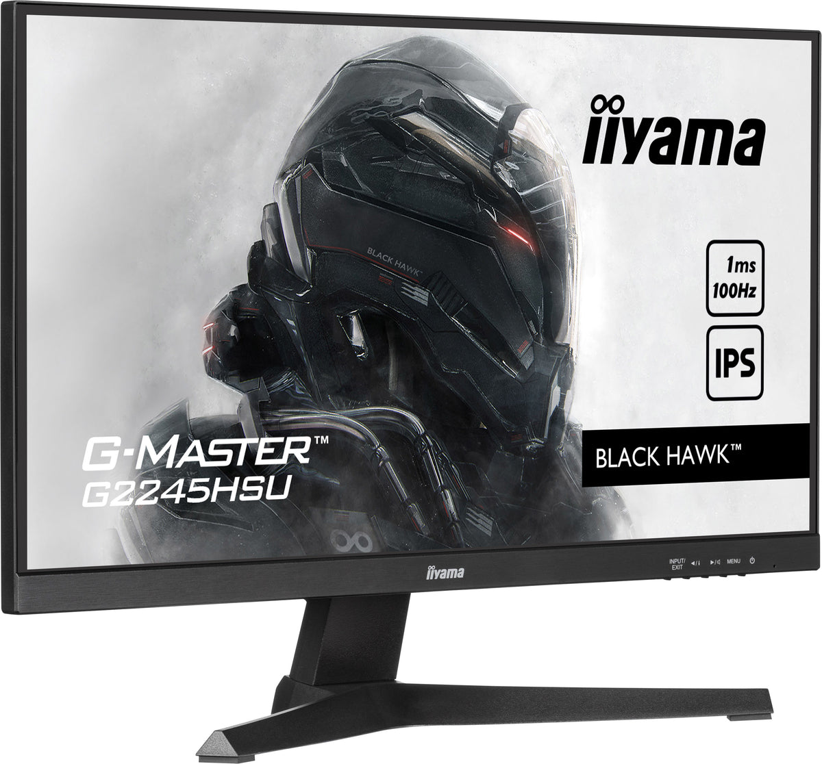 IIYAMA G-MASTER Black Hawk 22" Full HD 100Hz - Écran LED IPS
