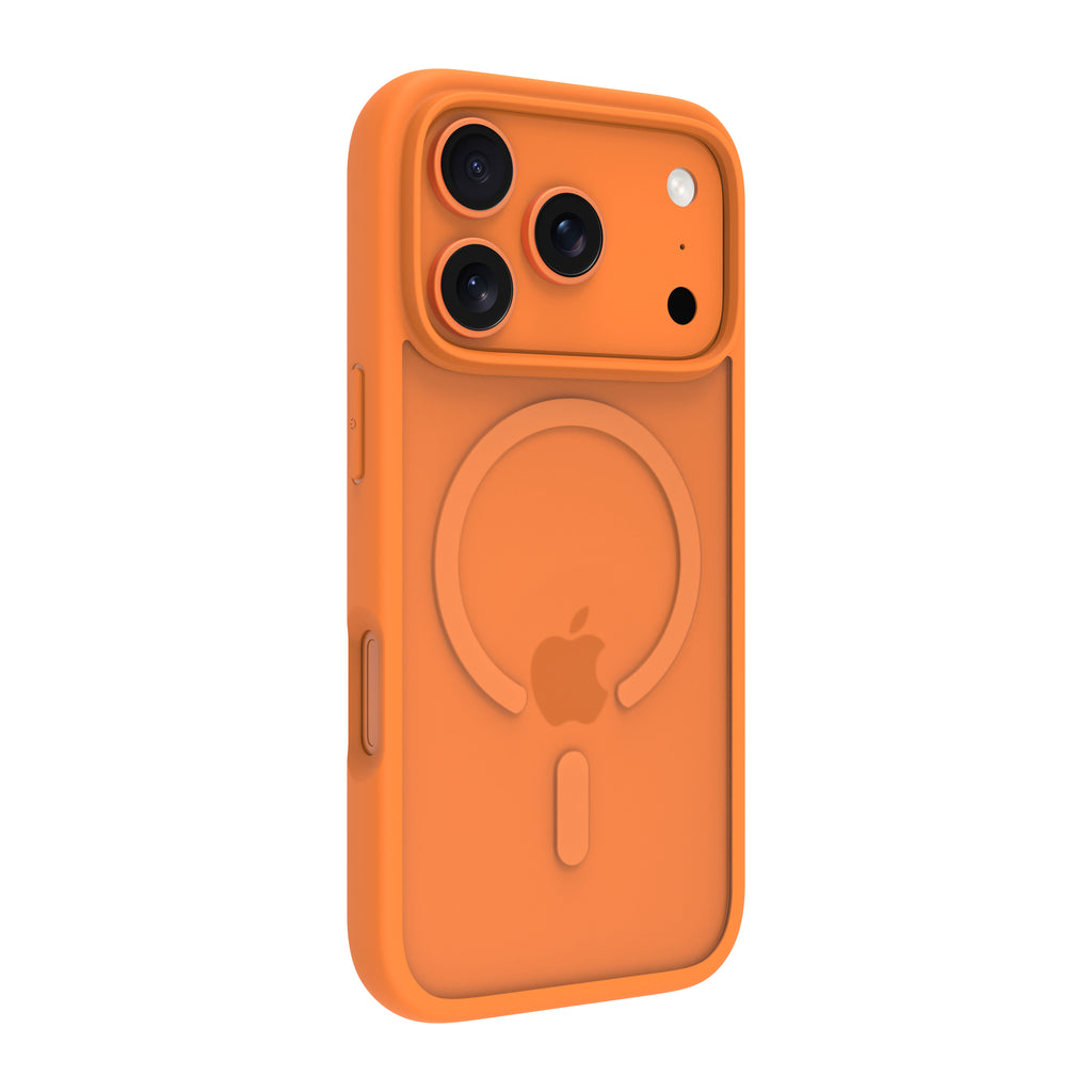Coque iPhone 17 Pro orange MagSafe - DBRAMANTE1928