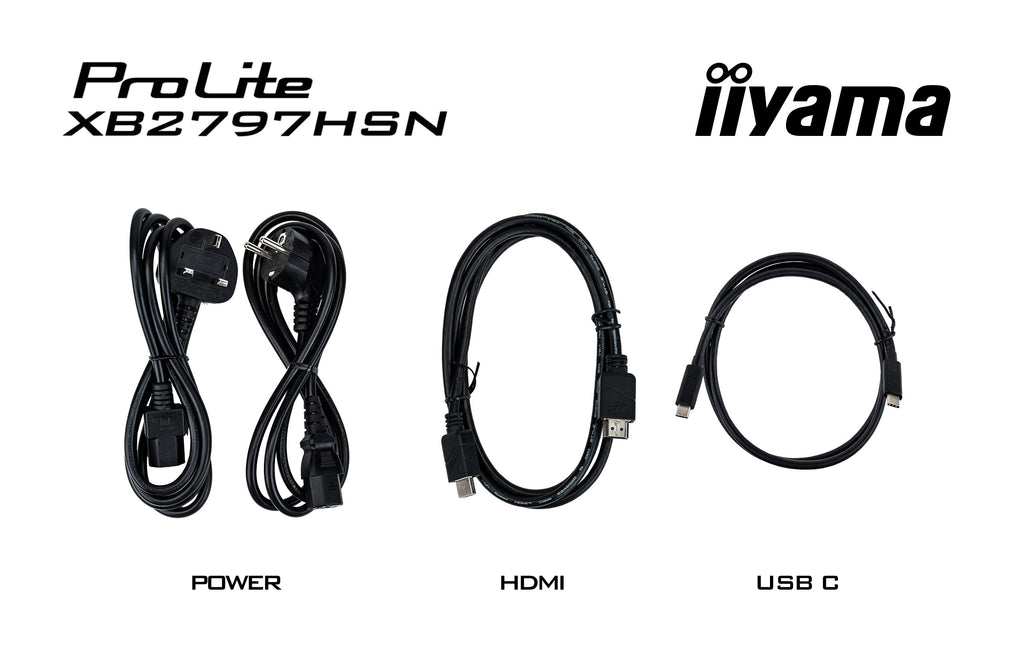 Écran LED IIYAMA 27" Full HD 100Hz IPS - ProLite XB2797HSN-B1