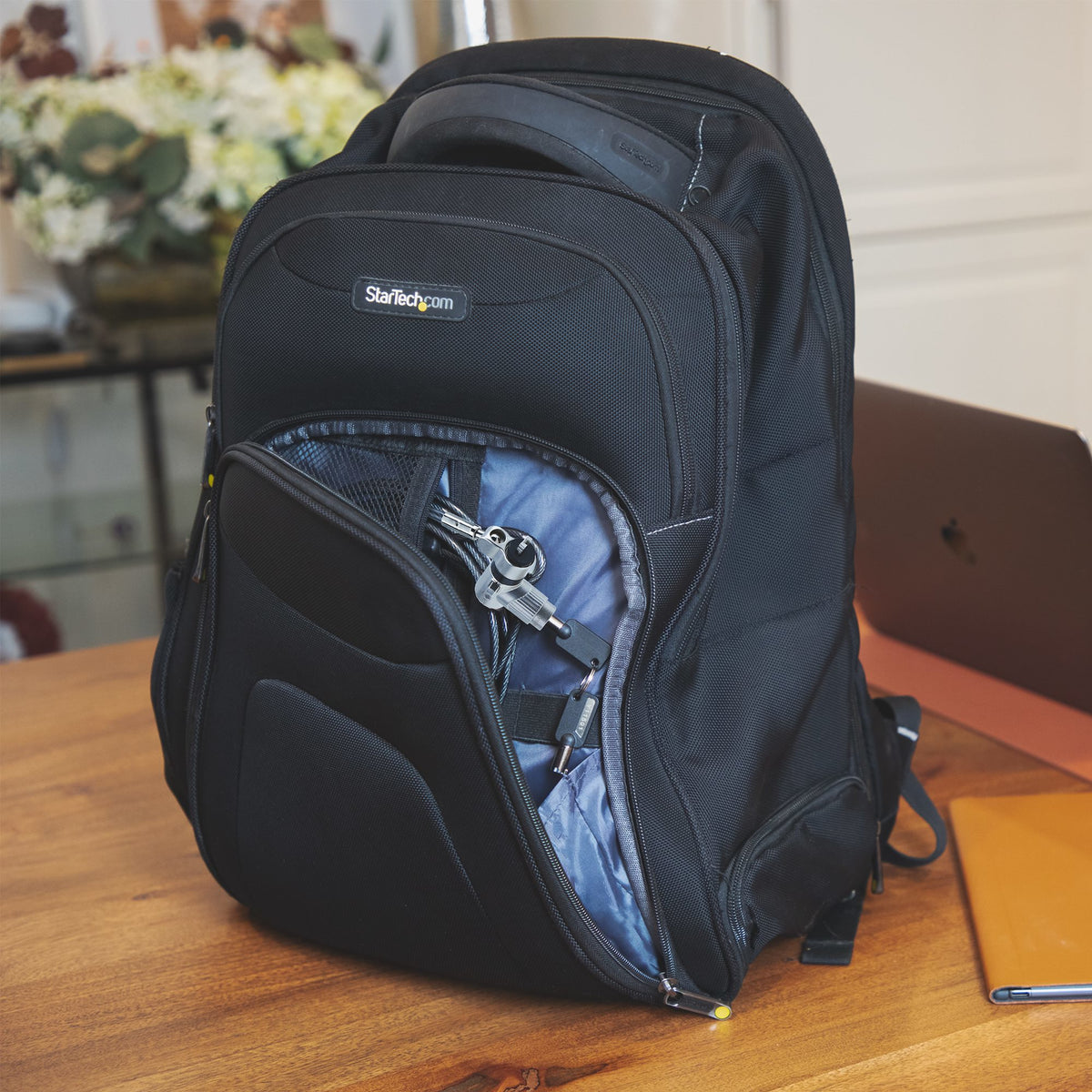 Câble sécurité portable StarTech 2m - Noble Wedge/Nano/K-Slot
